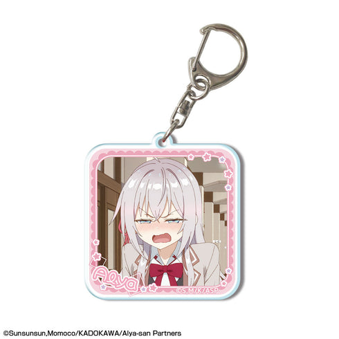 『時々ボソッとロシア語でデレる隣のアーリャさん』アクリルキーホルダー デザイン02(アーリャ/B)【202501再販】